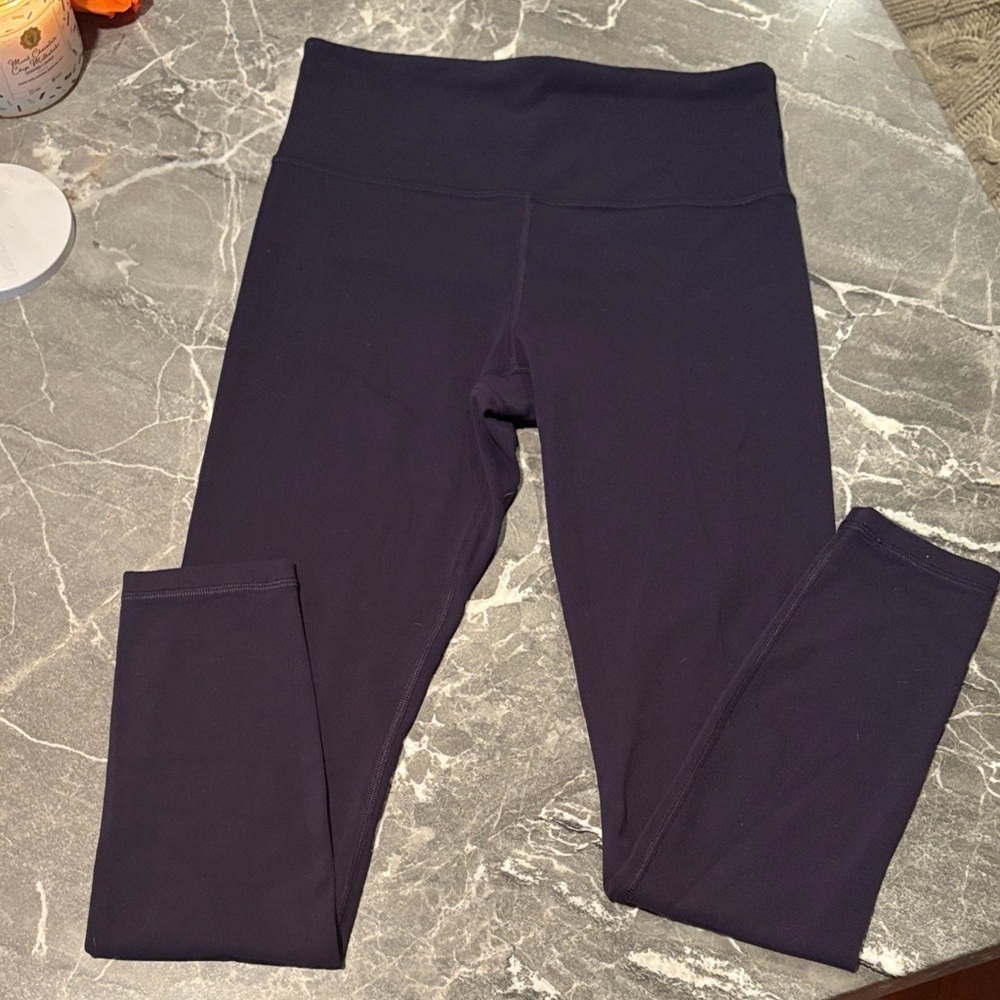 Athleta Elation Ultra High Rise Ankle Leggings Navy Size Small S